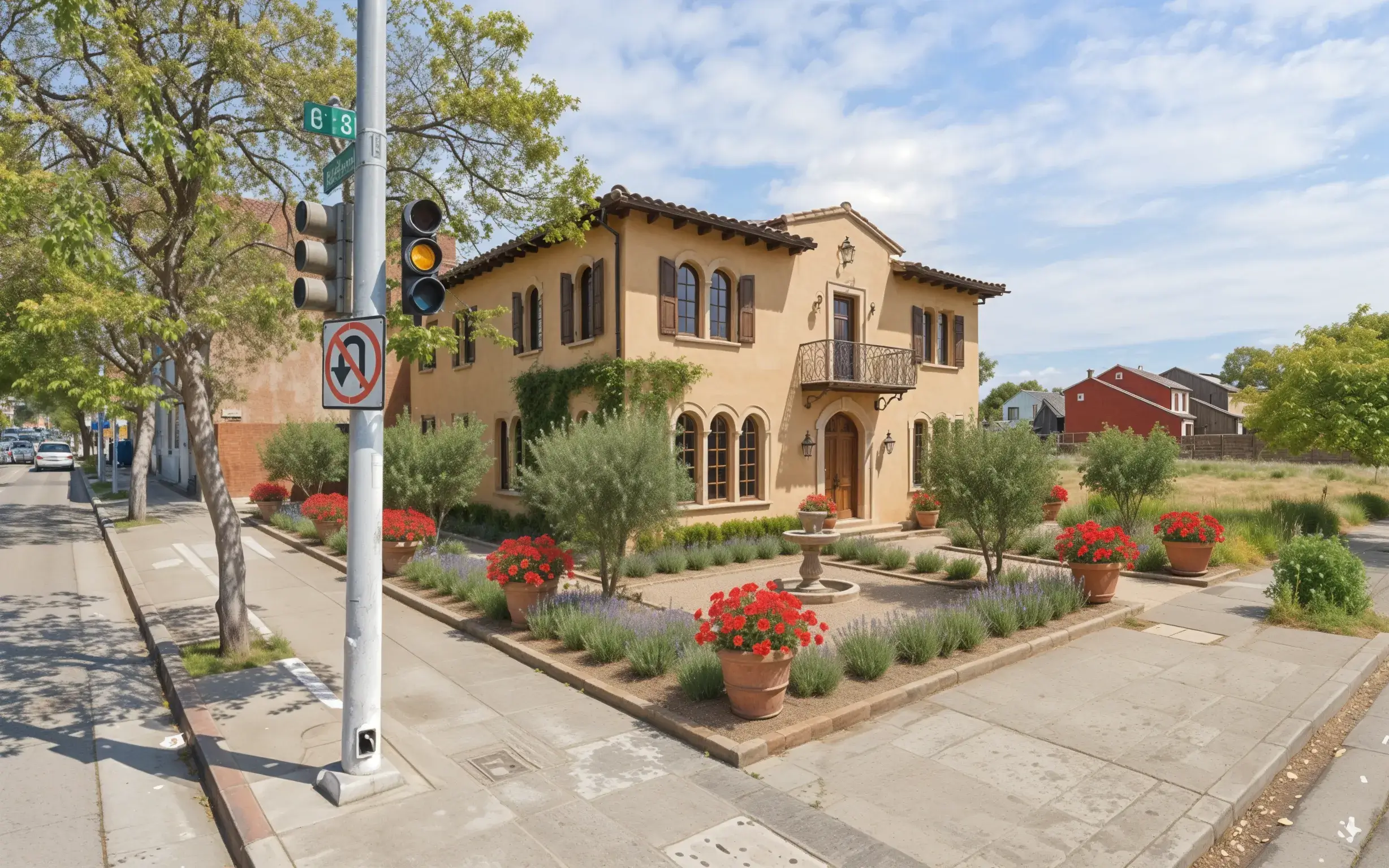 Empty plot transformed into a beautiful contemporary home exterior