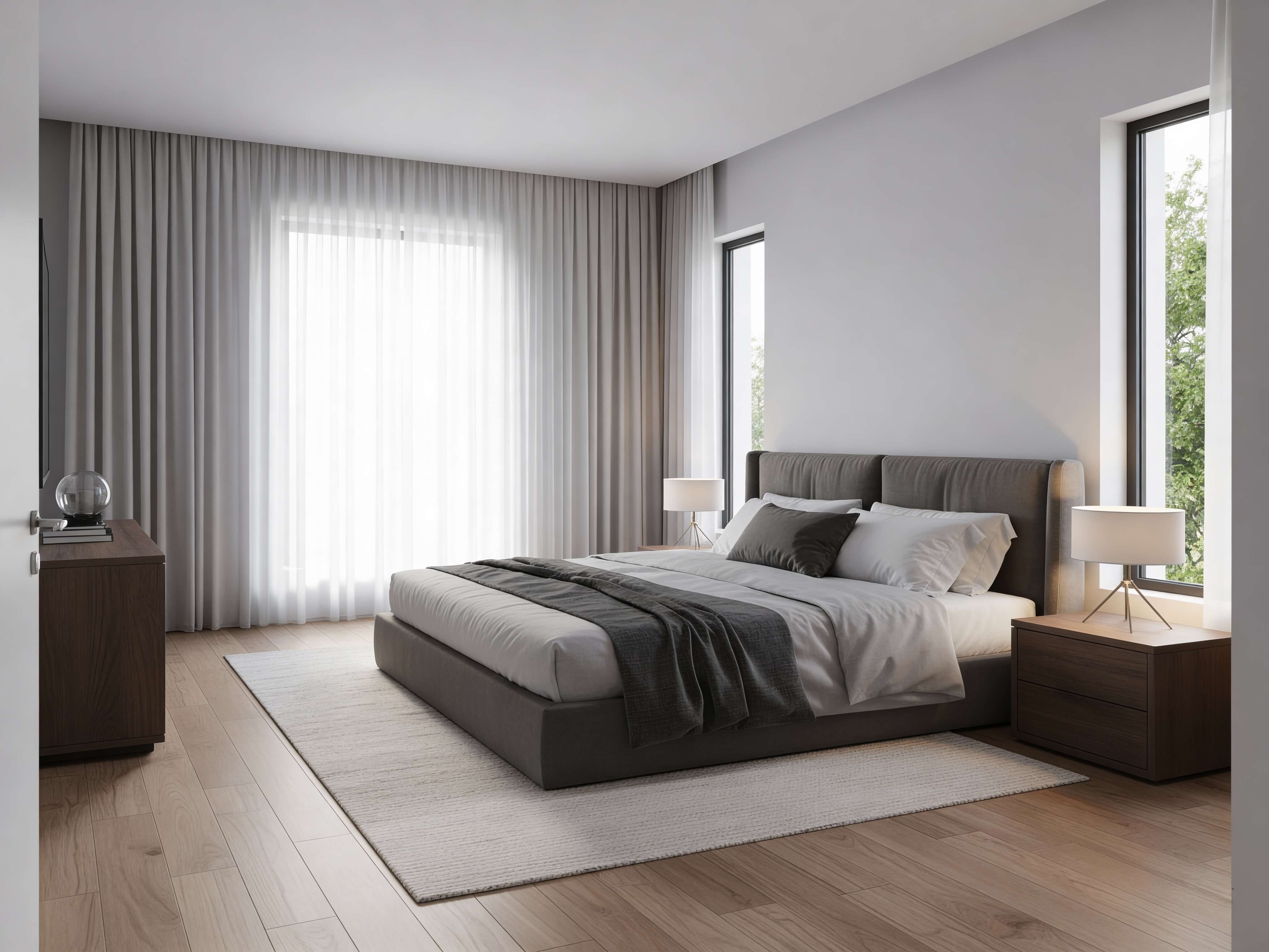 AI bedroom interior design