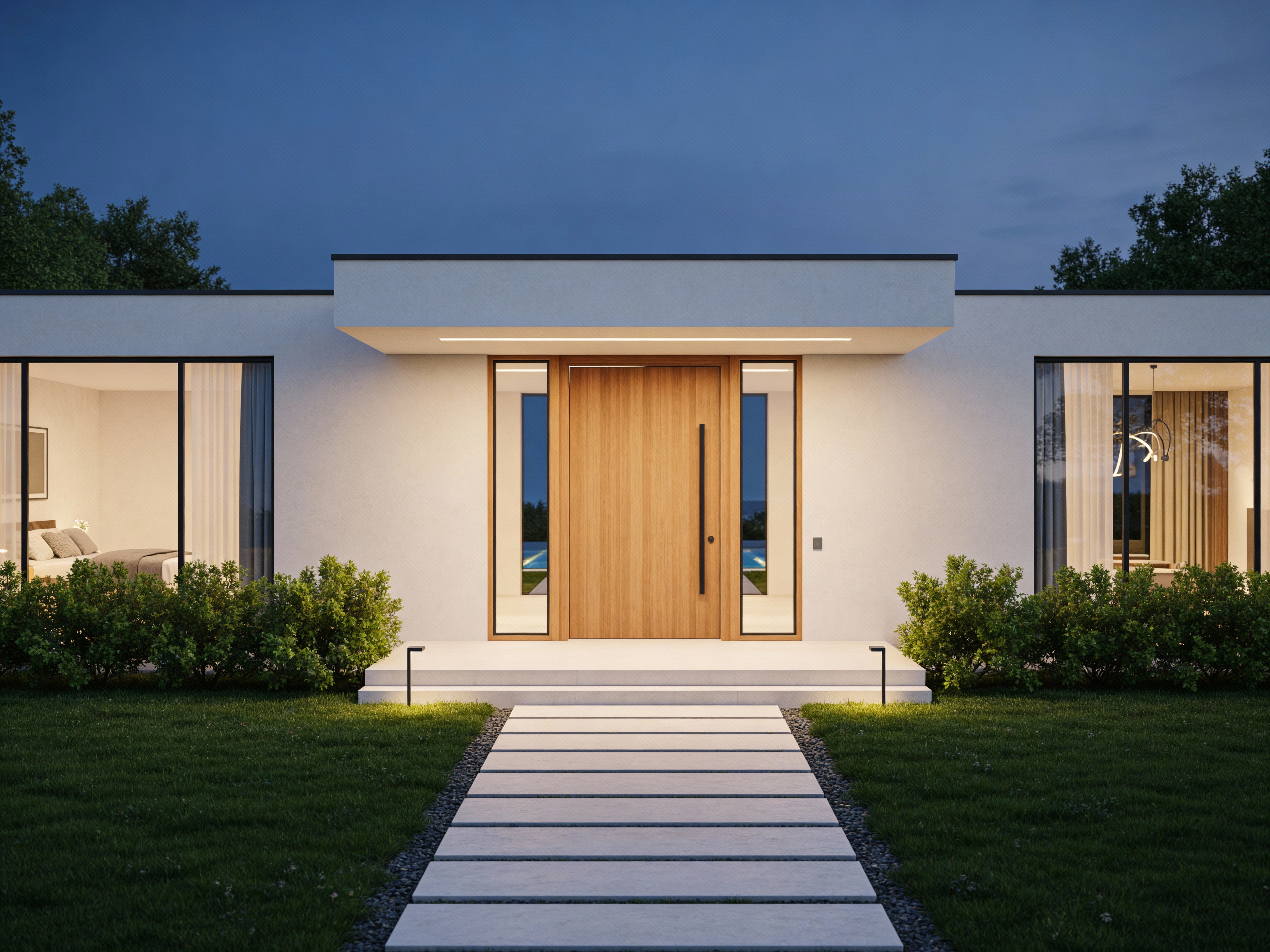 Entryway interior house design