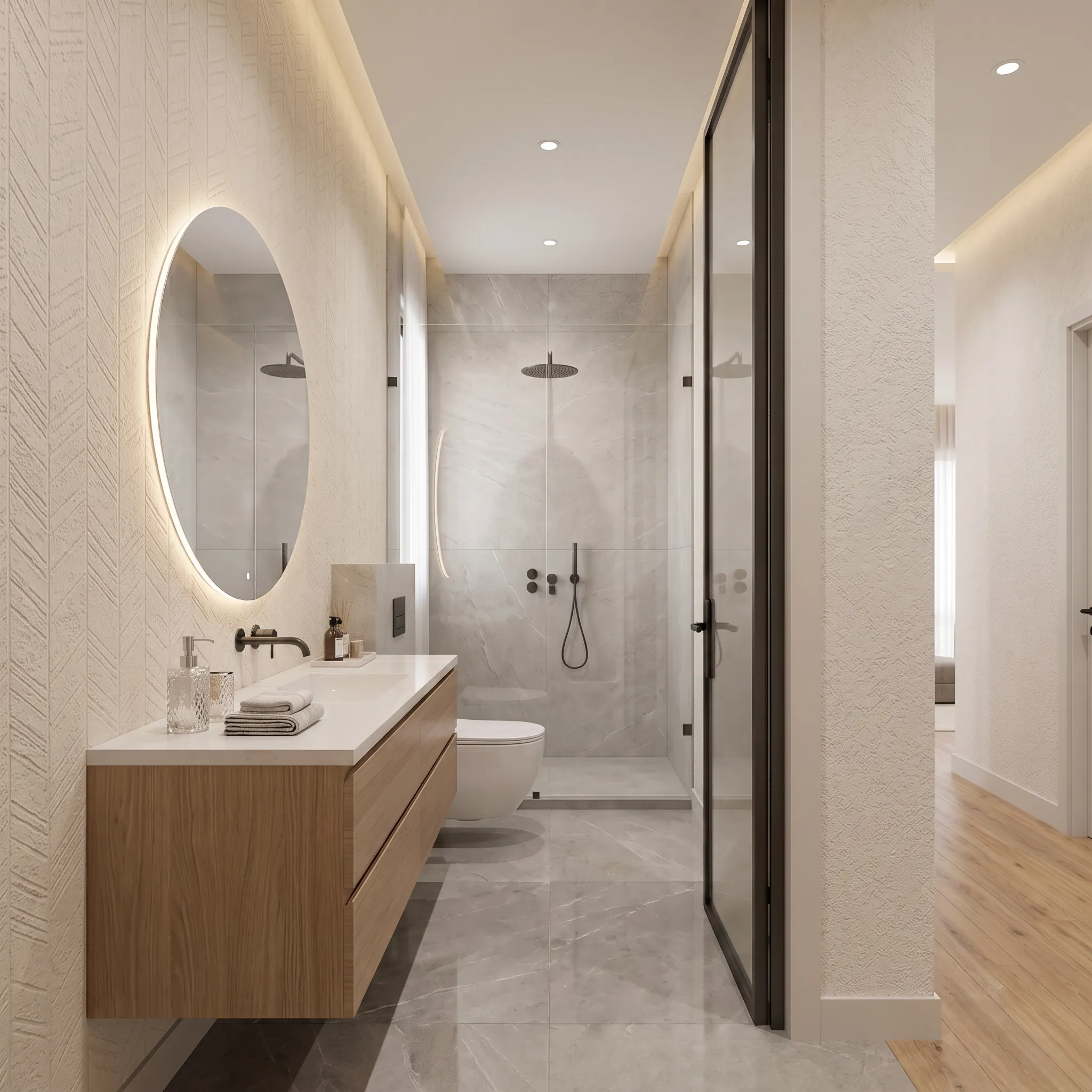 Modern bathroom render design DesignHome